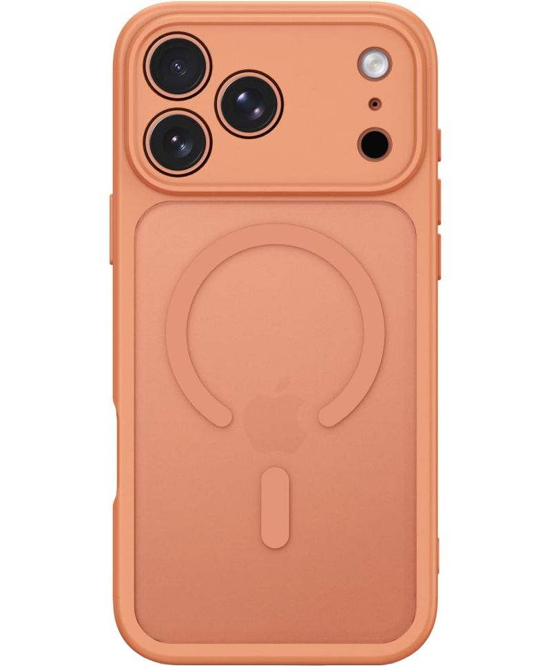 MagSafe tok Apple iPhone 18 Pro / 17 Pro-hoz, Tech-Protect, BasicMag, Matt Narancssárga