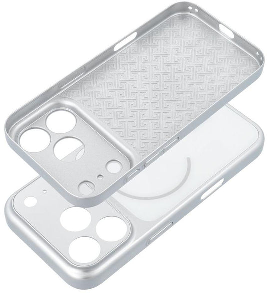MagSafe tok Apple iPhone 18 Pro / 17 Pro készülékhez, OEM, Make 18, ezüst színű