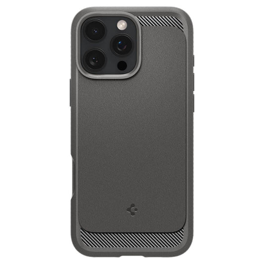 MagSafe tok Apple iPhone 16 Pro Max készülékhez, Spigen, Rugged Armor, szürke ACS07987