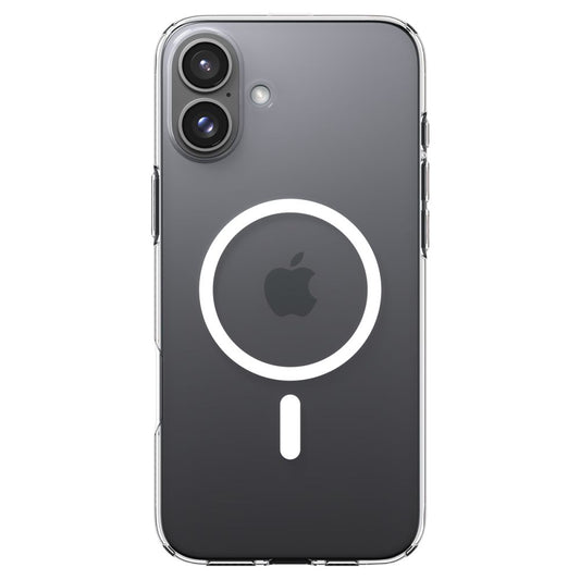 MagSafe tok Apple iPhone 16-hoz, Spigen, folyadékkristály, átlátszó ACS08390