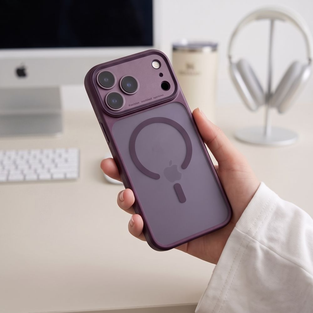 MagSafe tok Apple iPhone 18 Pro / 17 Pro számára, Tech-Protect, MagPrime CC, Matt Bordó