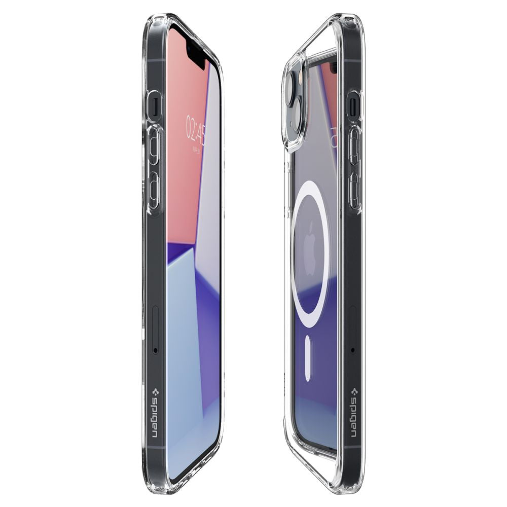 MagSafe Case for Apple iPhone 14, Spigen, Ultra Hybrid, White ACS05048