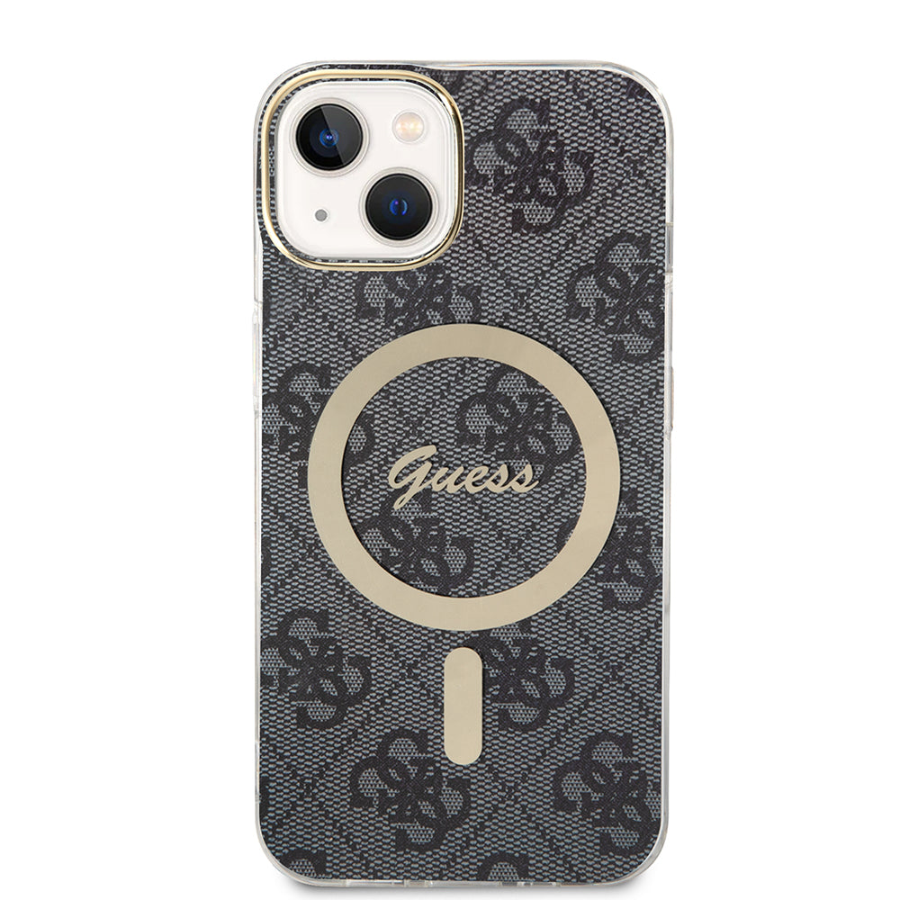 MagSafe tok Apple iPhone 15 Plus-hoz, Guess, IML 4G, Fekete