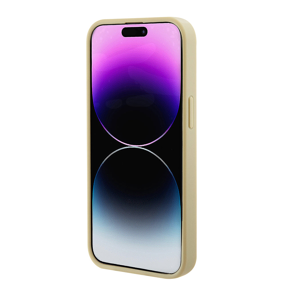 MagSafe tok Apple iPhone 15 Plus-hoz, Guess, Saffiano, Arany