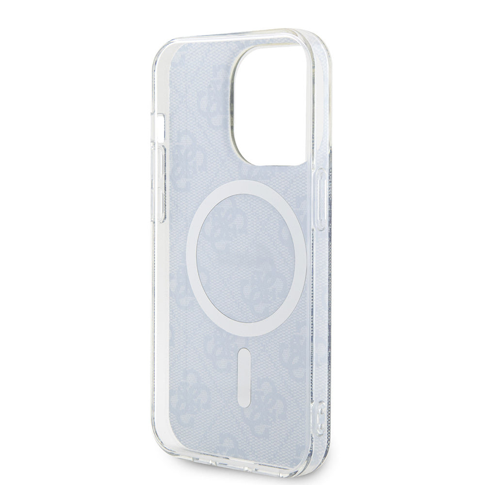 MagSafe tok Apple iPhone 15 Pro-hoz, Guess, IML 4G, Kék