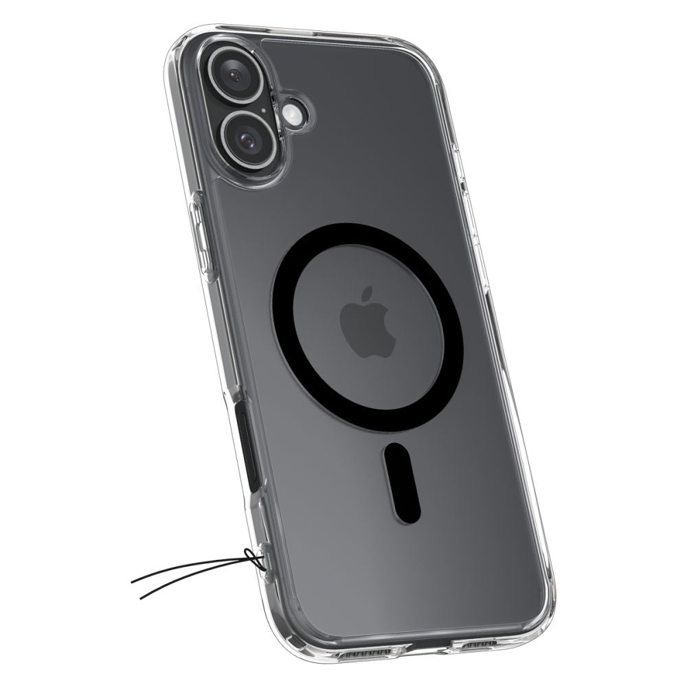 MagSafe tok Apple iPhone 16 Plus-hoz, Spigen, Ultra Hybrid, Fekete