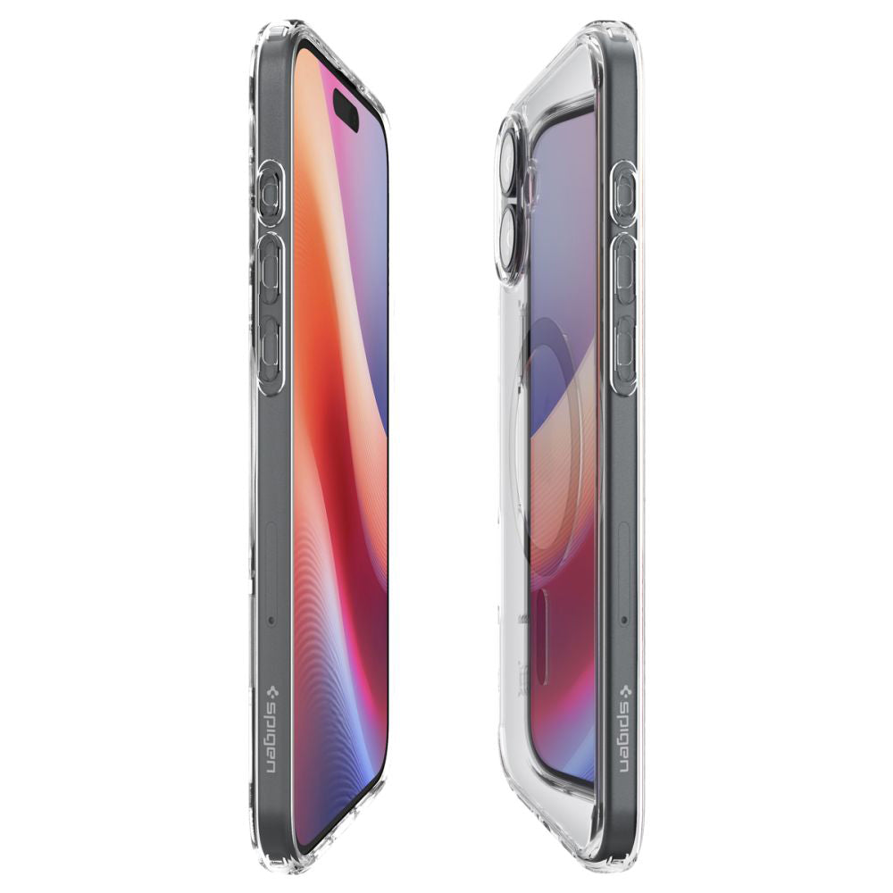 MagSafe tok Apple iPhone 16 Plus-hoz, Spigen, Ultra Hybrid, Fekete