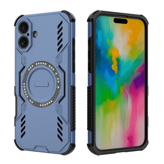 MagSafe tok Apple iPhone 16 Plus-hoz, Techsuit, ArmorMag, Kék