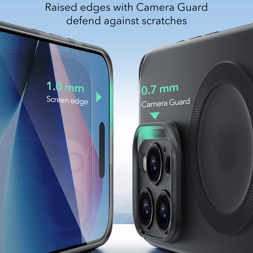 MagSafe tok Apple iPhone 16 Pro-hoz, ESR, Zero, Szaténfekete