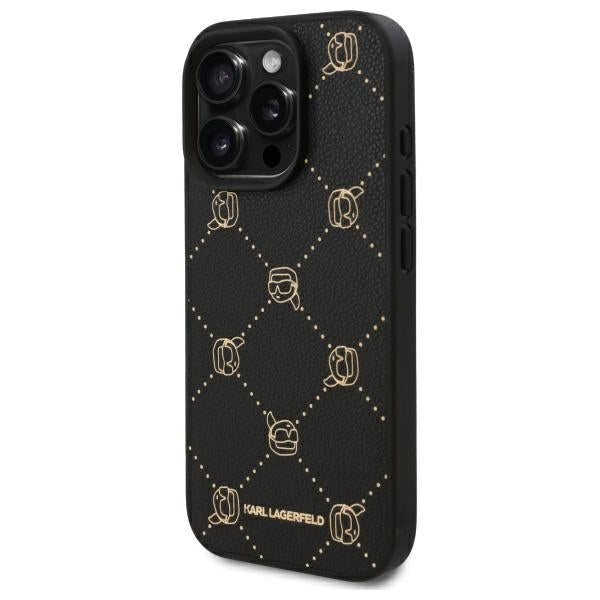 MagSafe tok Apple iPhone 16 Pro-hoz, Karl Lagerfeld, Karl's Head, Fekete