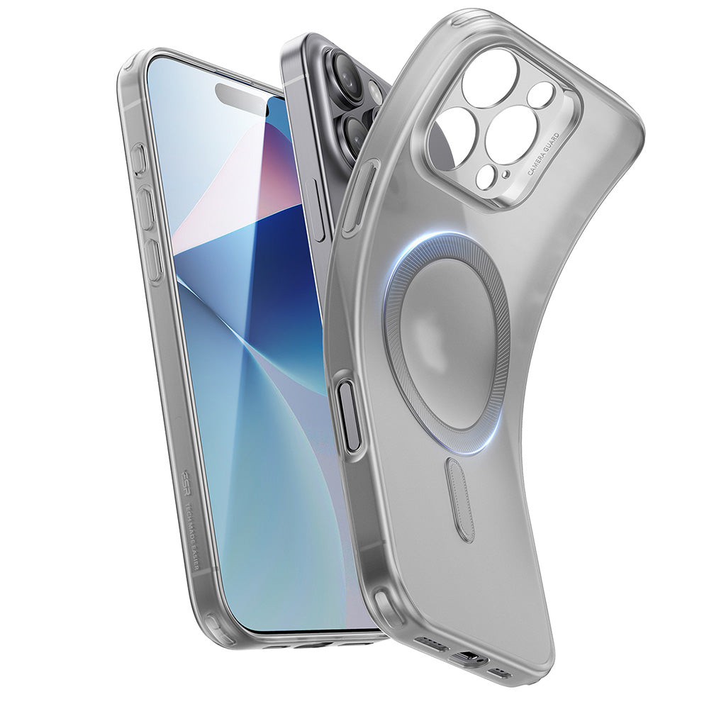 MagSafe tok Apple iPhone 16 Pro Max-hoz, ESR, Zero, Szatén Szürke