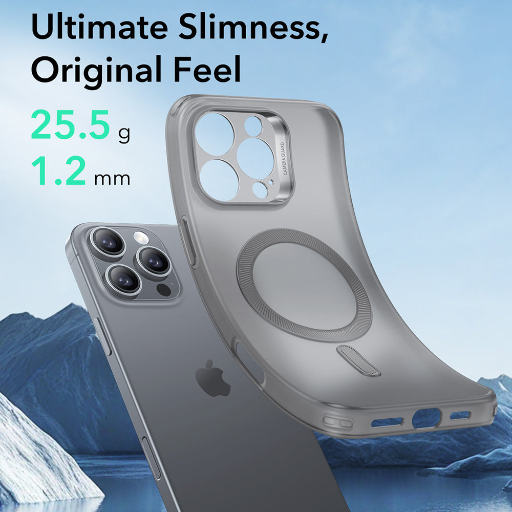 MagSafe tok Apple iPhone 16 Pro Max-hoz, ESR, Zero, Szatén Szürke