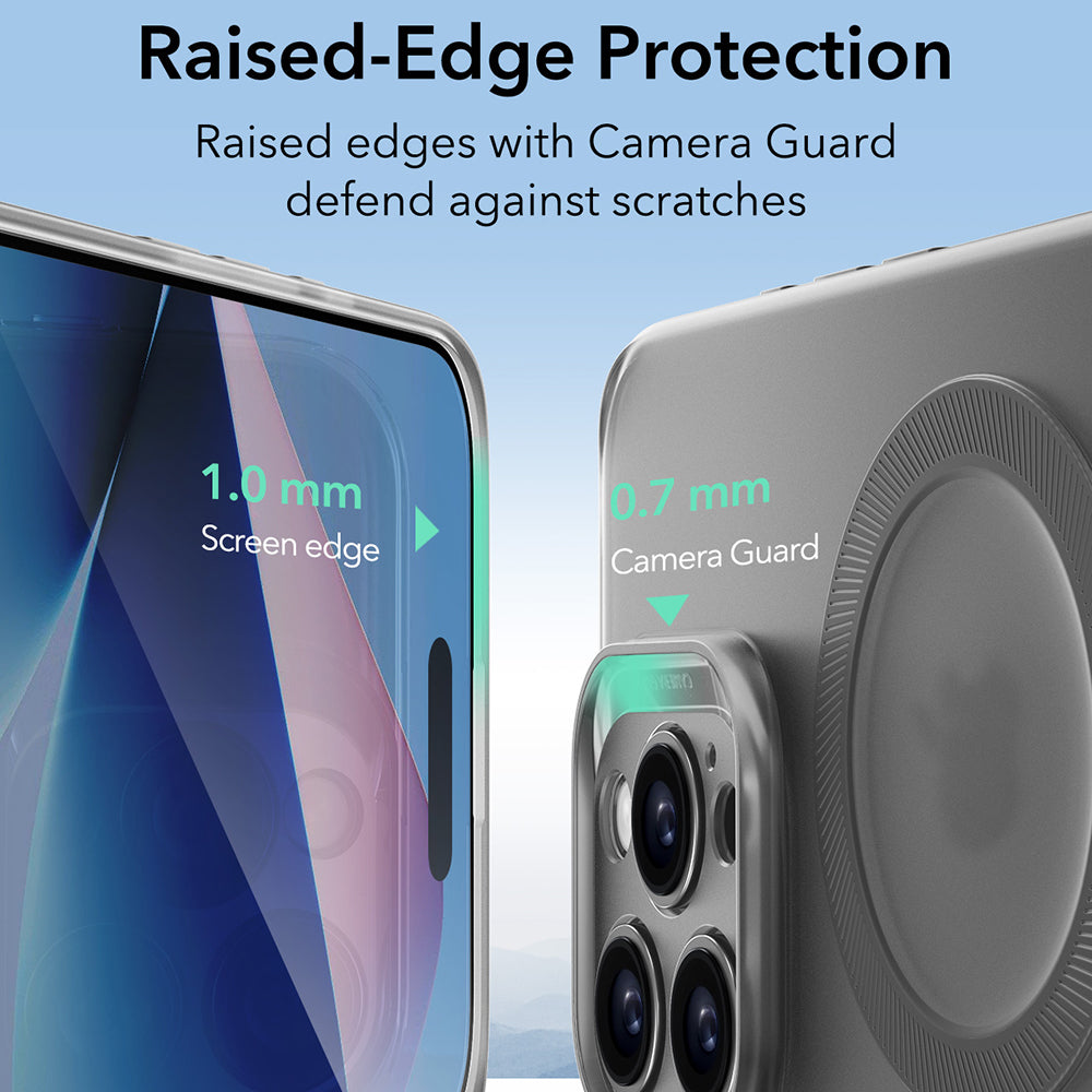 MagSafe tok Apple iPhone 16 Pro Max-hoz, ESR, Zero, Szatén Szürke