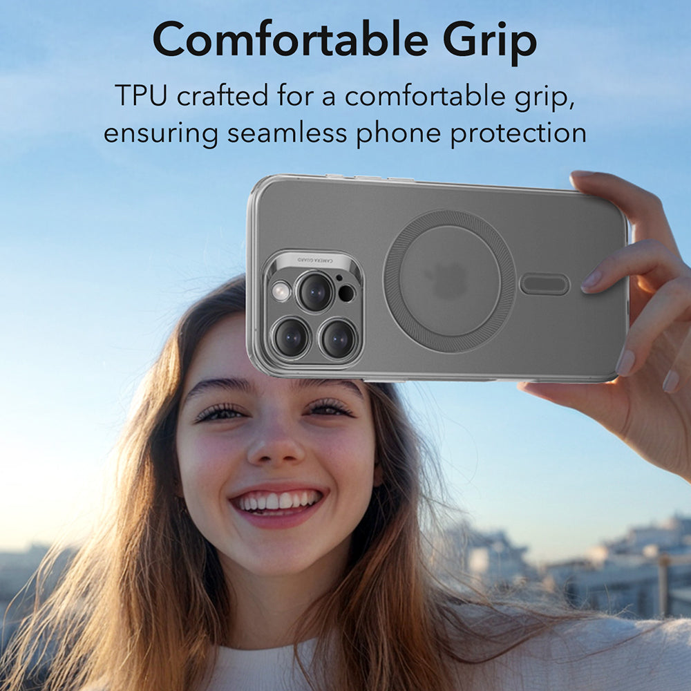 MagSafe tok Apple iPhone 16 Pro Max-hoz, ESR, Zero, Szatén Szürke