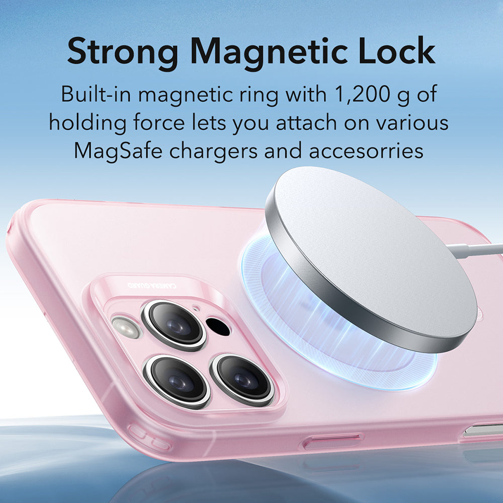 MagSafe tok Apple iPhone 16 Pro Max-hoz, ESR, Zero, Szatén Rózsaszín