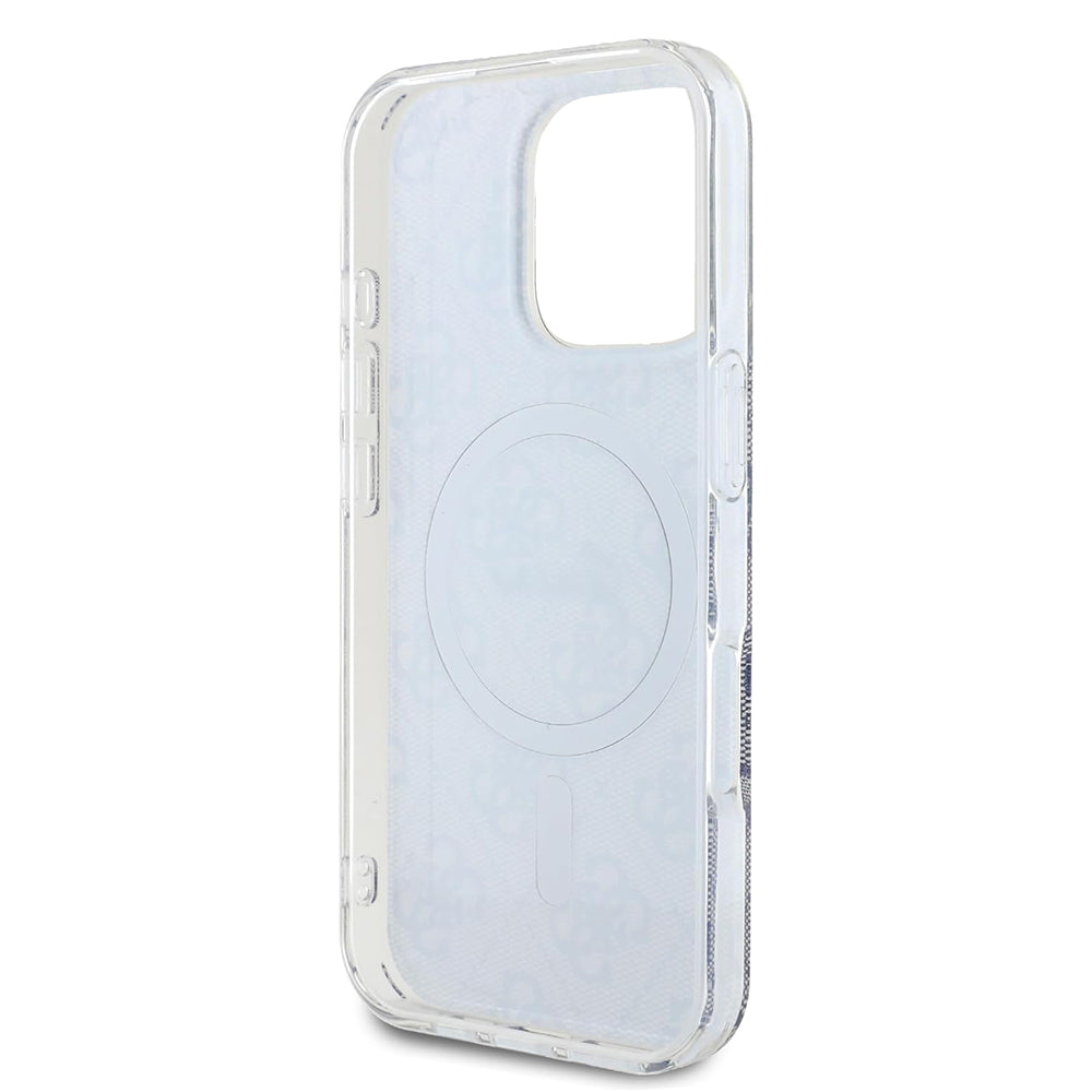 MagSafe tok Apple iPhone 16 Pro Max-hoz, Guess, IML 4G, Kék