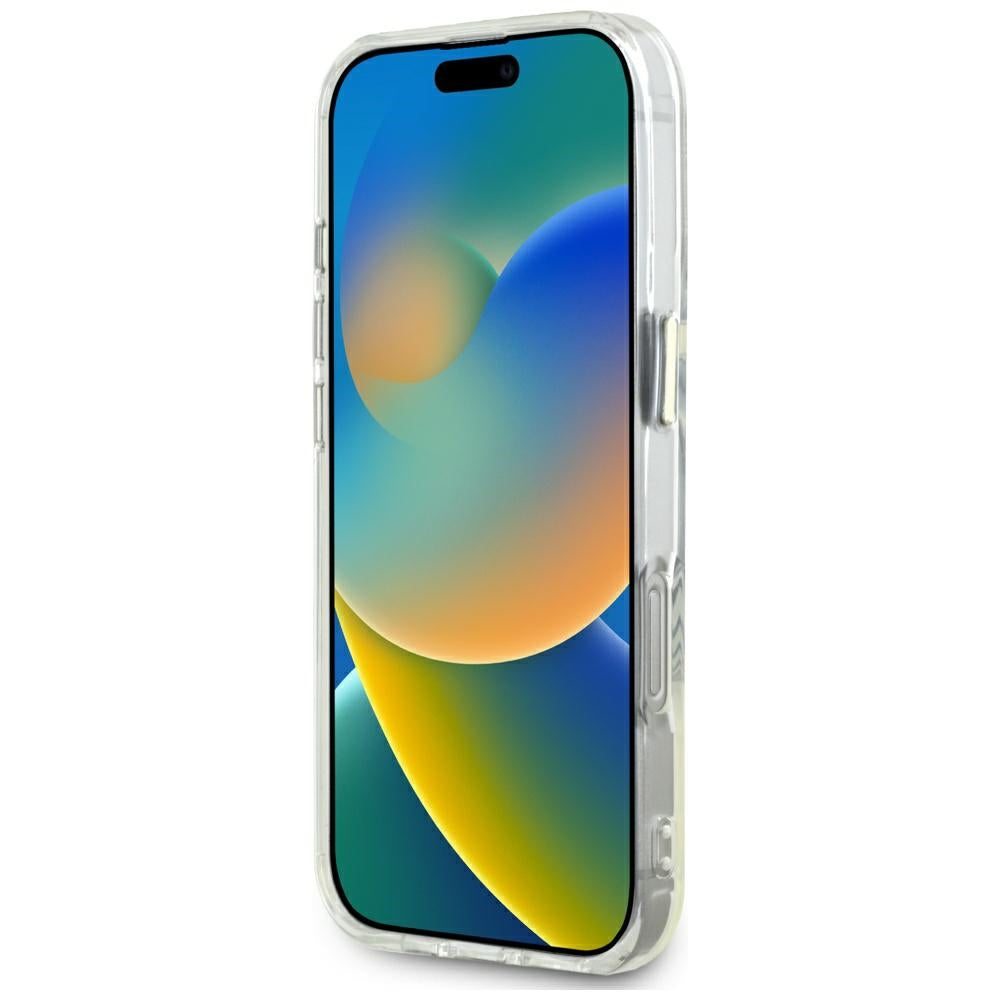 MagSafe tok Apple iPhone 16 Pro Max-hoz, Guess, IML Metal Colored Circle, Fehér