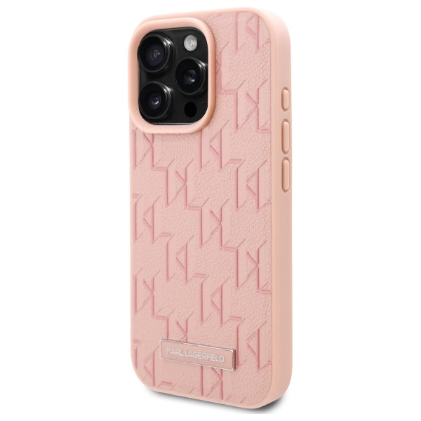 MagSafe tok Apple iPhone 16 Pro Max-hoz, Karl Lagerfeld, Hot Stamp, Rózsaszín