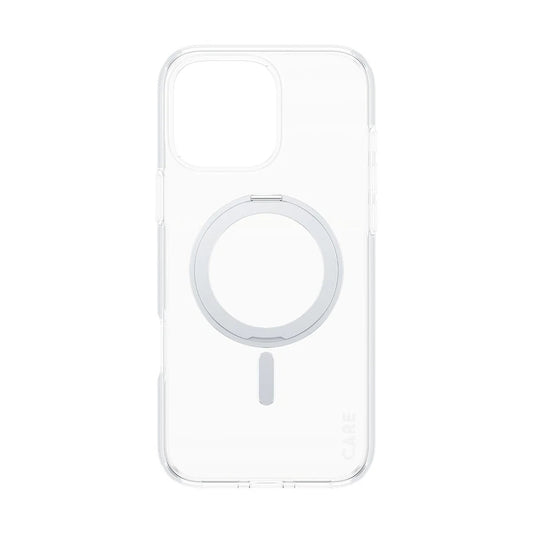 MagSafe tok Apple iPhone 16 Pro Max-hoz, PanzerGlass, Állványos funkció, Átlátszó Ezüst