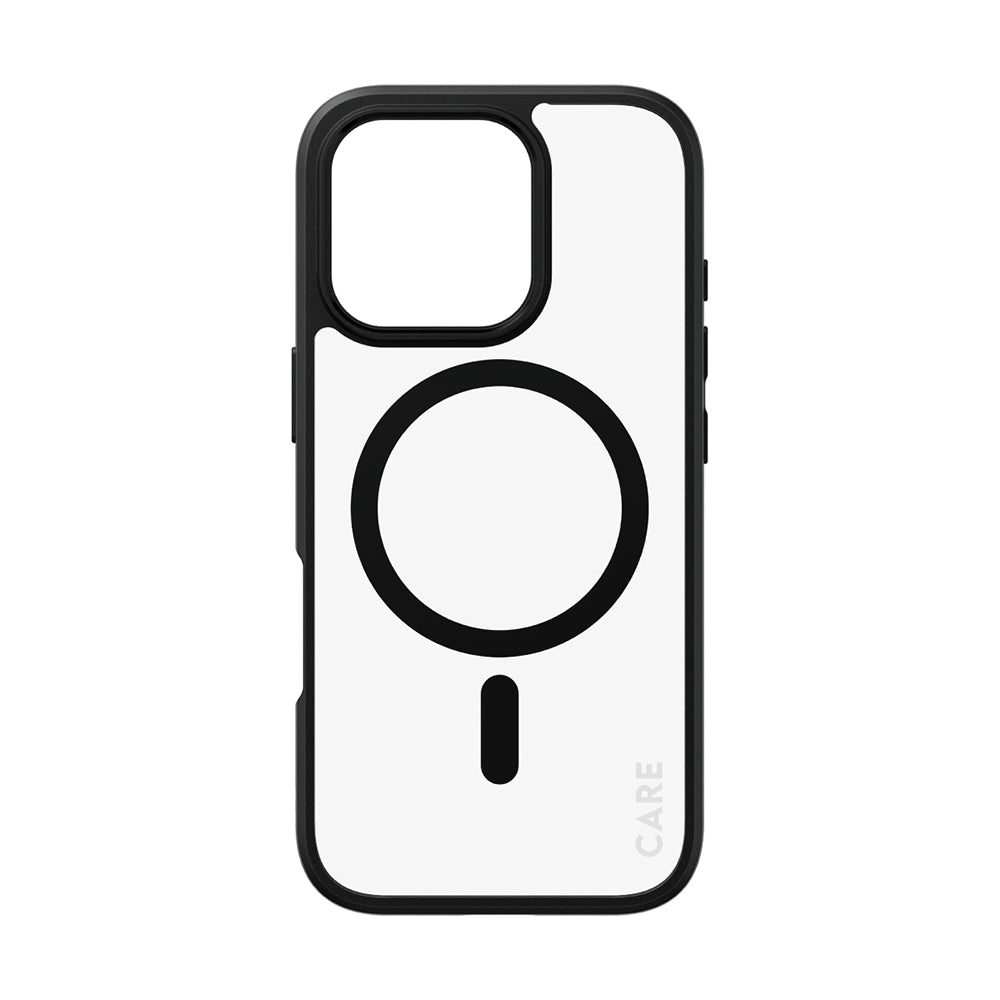 MagSafe tok Apple iPhone 16 Pro Max-hoz, PanzerGlass, Care Urban Combat, Átlátszó Fekete