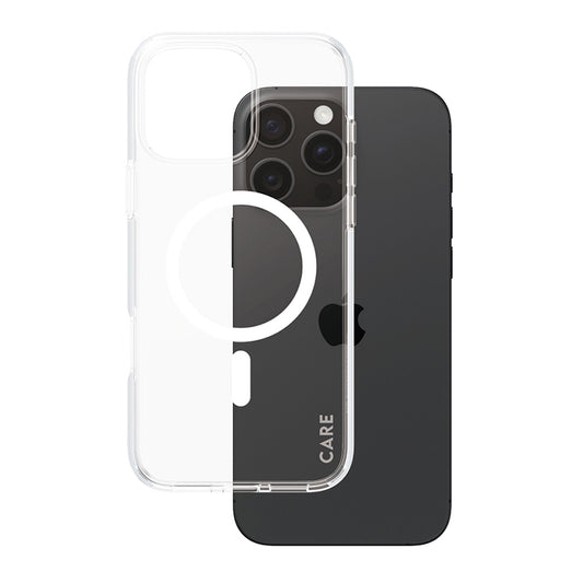 MagSafe tok Apple iPhone 16 Pro Max-hoz, PanzerGlass, Care Urban Combat, Átlátszó Fehér