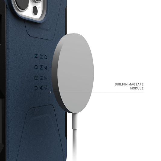 MagSafe tok Apple iPhone 16 Pro Max-hoz, Urban Armor Gear, Civilian, Tengerészkék