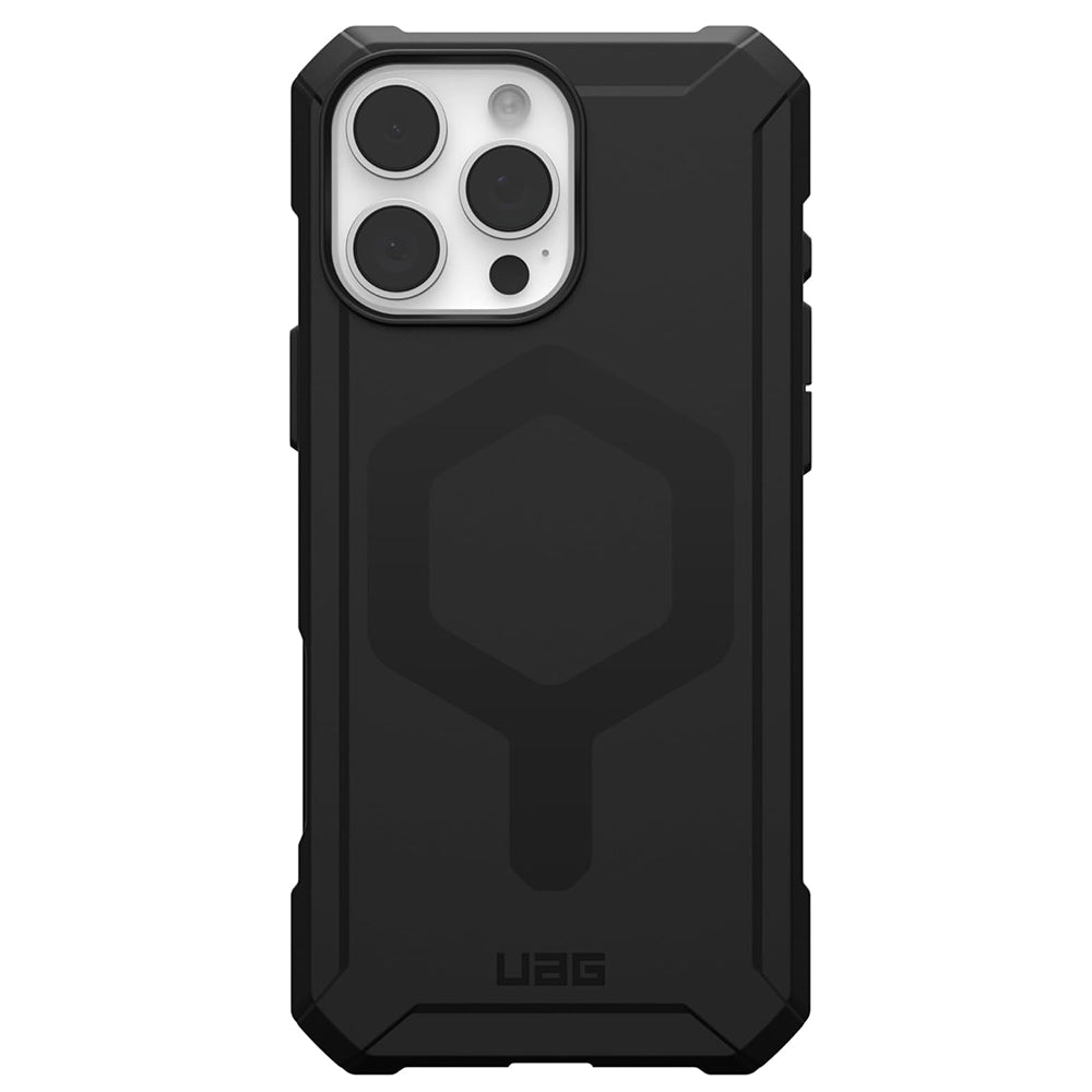 MagSafe Case for Apple iPhone 16 Pro Max, Urban Armor Gear, Essential Armor, Black