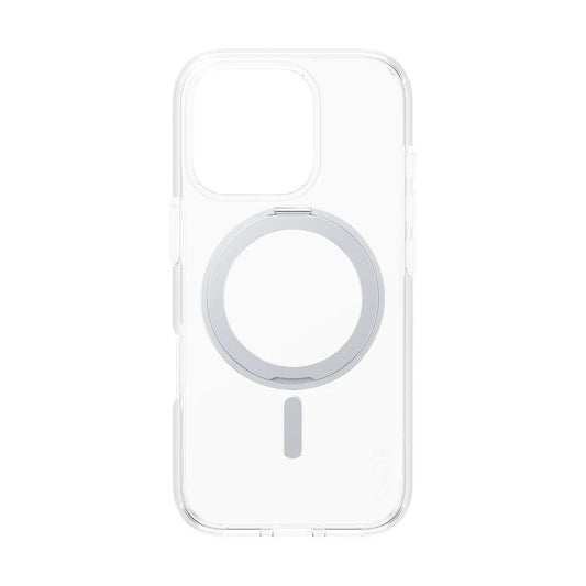 MagSafe tok Apple iPhone 16 Pro-hoz, PanzerGlass, Állványos funkció, Átlátszó Ezüst