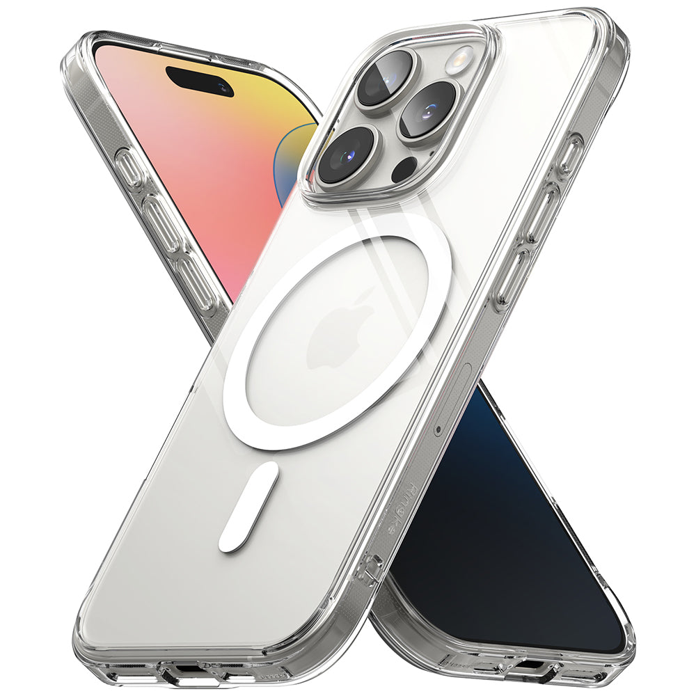 MagSafe tok Apple iPhone 16 Pro-hoz, Ringke, Fusion, Átlátszó
