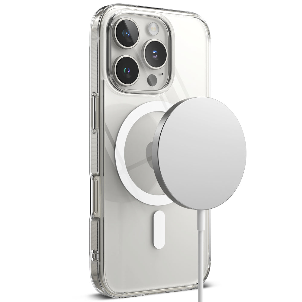 MagSafe tok Apple iPhone 16 Pro-hoz, Ringke, Fusion, Átlátszó