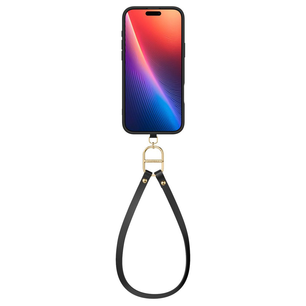 MagSafe tok Apple iPhone 16 Pro-hoz, Spigen, Cyrill Kajuk Classic Charm, Fekete