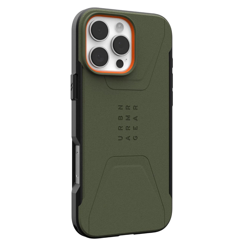 MagSafe tok Apple iPhone 16 Pro-hoz, Urban Armor Gear, Civilian, Zöld