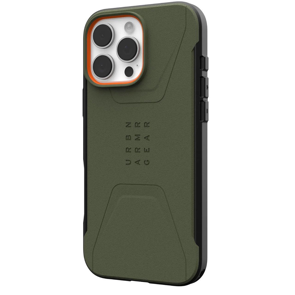 MagSafe tok Apple iPhone 16 Pro-hoz, Urban Armor Gear, Civilian, Zöld