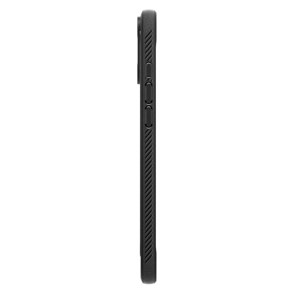 MagSafe tok Apple iPhone 16-hoz, Spigen, Rugged Armor, Matt Fekete