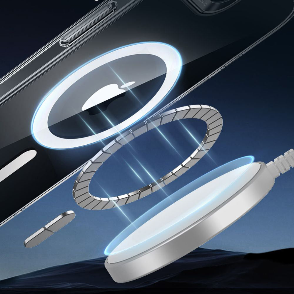 MagSafe tok Apple iPhone 17e / 16e készülékhez, ESR, Classic Hybrid, Átlátszó