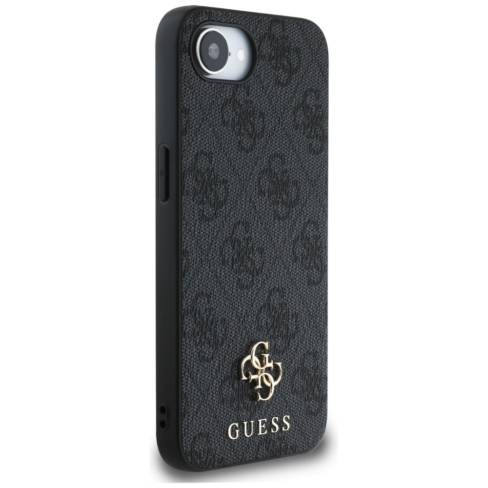 MagSafe tok Apple iPhone 17e / 16e készülékhez, Guess, 4G Classic, Fekete