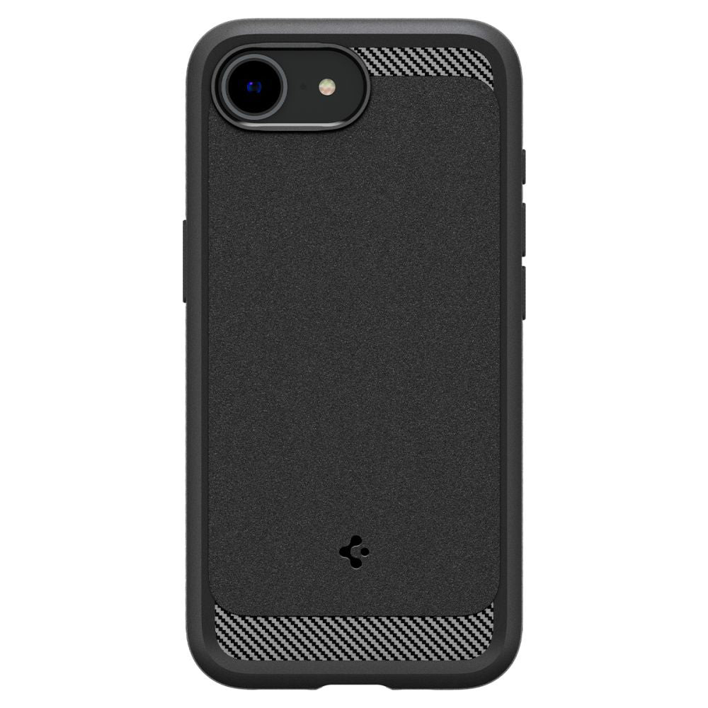 MagSafe tok Apple iPhone 17e / 16e készülékhez, Spigen, Rugged Armor, Matt Fekete
