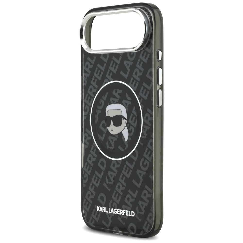 MagSafe tok Apple iPhone 17 Air-hez, Karl Lagerfeld, IML Karl`s Head, Fekete