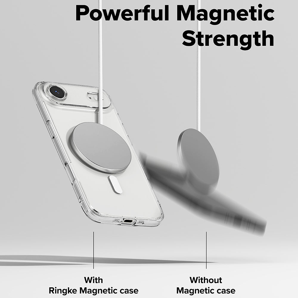 MagSafe Case for Apple iPhone 17 Air, Ringke, Fusion, Transparent