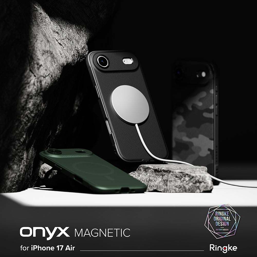 MagSafe tok Apple iPhone 17 Air-hez, Ringke, Onyx, Álcázás