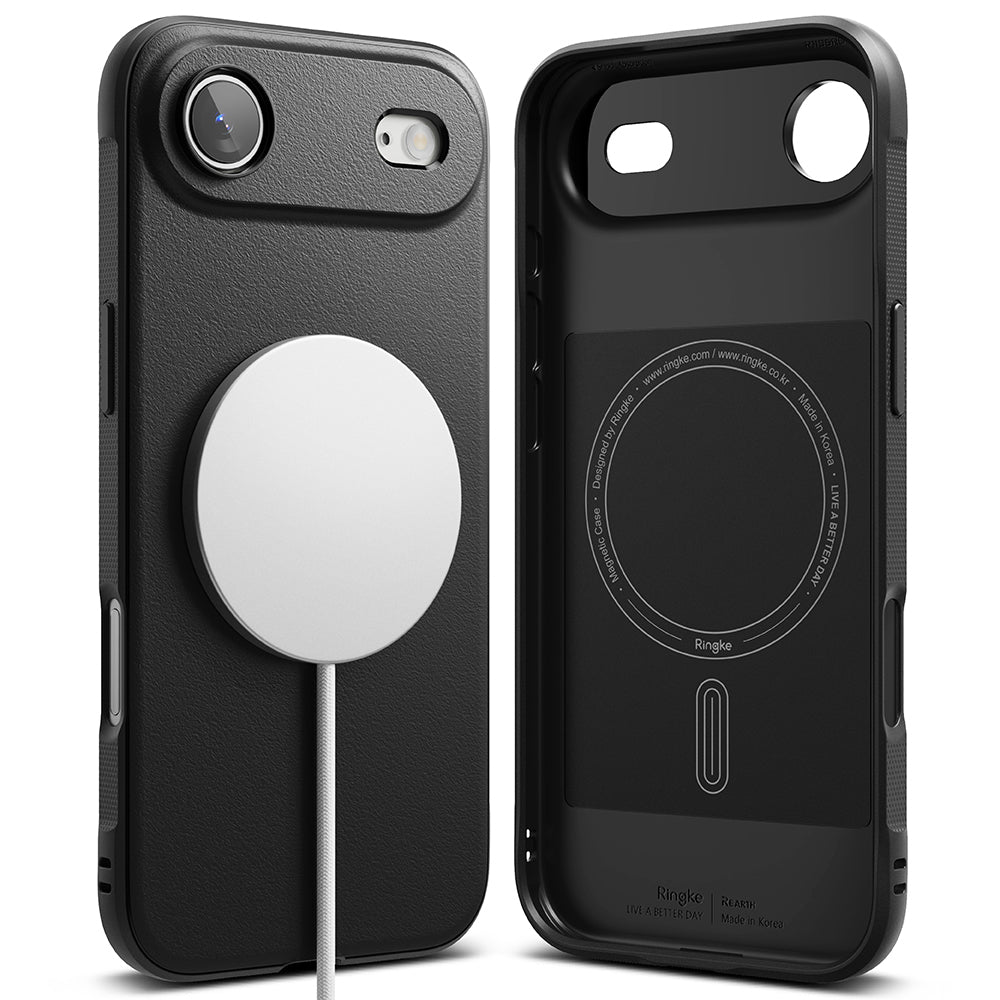 MagSafe tok Apple iPhone 17 Air-hez, Ringke, Onyx, Fekete