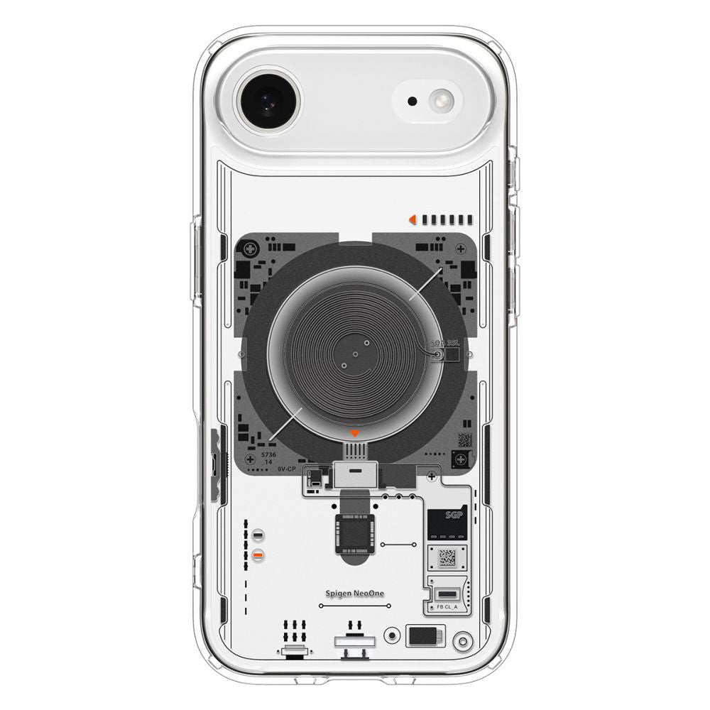 MagSafe tok Apple iPhone 17 Air-hez, Spigen, Ultra Hybrid Neo One, Átlátszó ACS10321