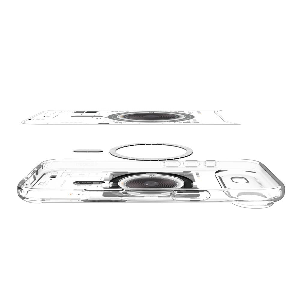 MagSafe tok Apple iPhone 17 Air-hez, Spigen, Ultra Hybrid Neo One, Átlátszó ACS10321