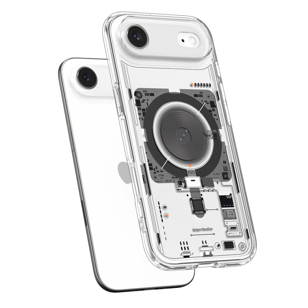 MagSafe tok Apple iPhone 17 Air-hez, Spigen, Ultra Hybrid Neo One, Átlátszó ACS10321