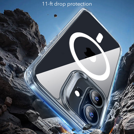 MagSafe tok Apple iPhone 17-hez, ESR, Classic Hybrid, Átlátszó