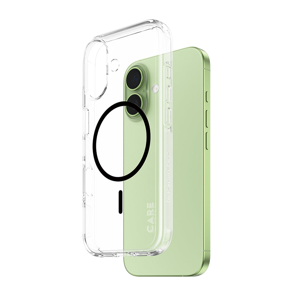 MagSafe tok Apple iPhone 17-hez, PanzerGlass, Care Urban Explorer, Átlátszó Fekete