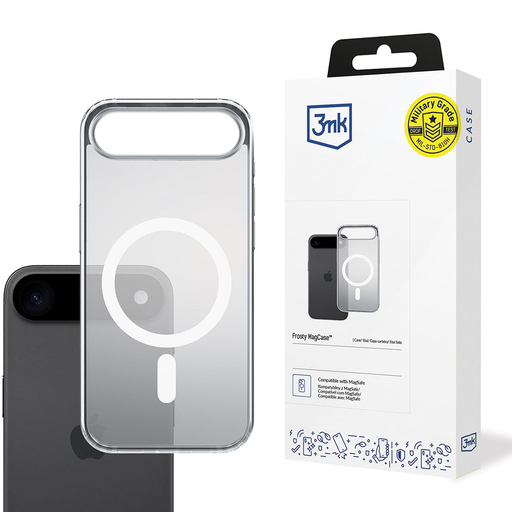 MagSafe Case for Apple iPhone 17 Pro, 3MK, MagCase, White