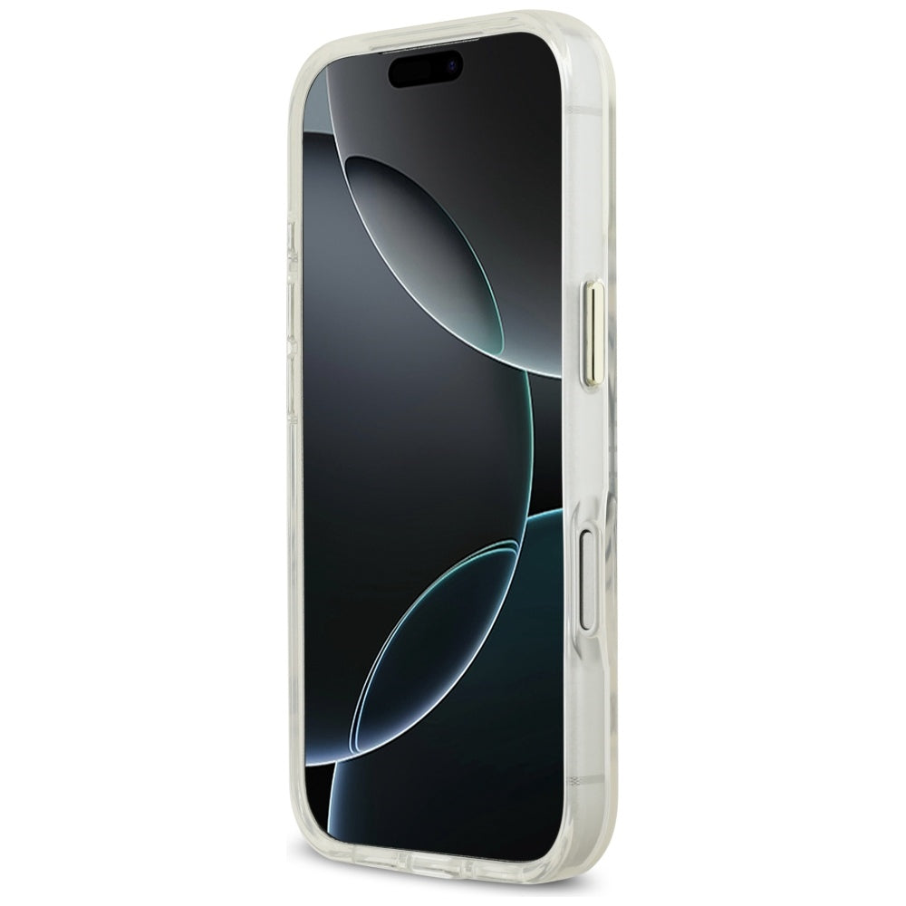 MagSafe tok Apple iPhone 17 Pro-hoz, Guess, Metal Outline, Arany
