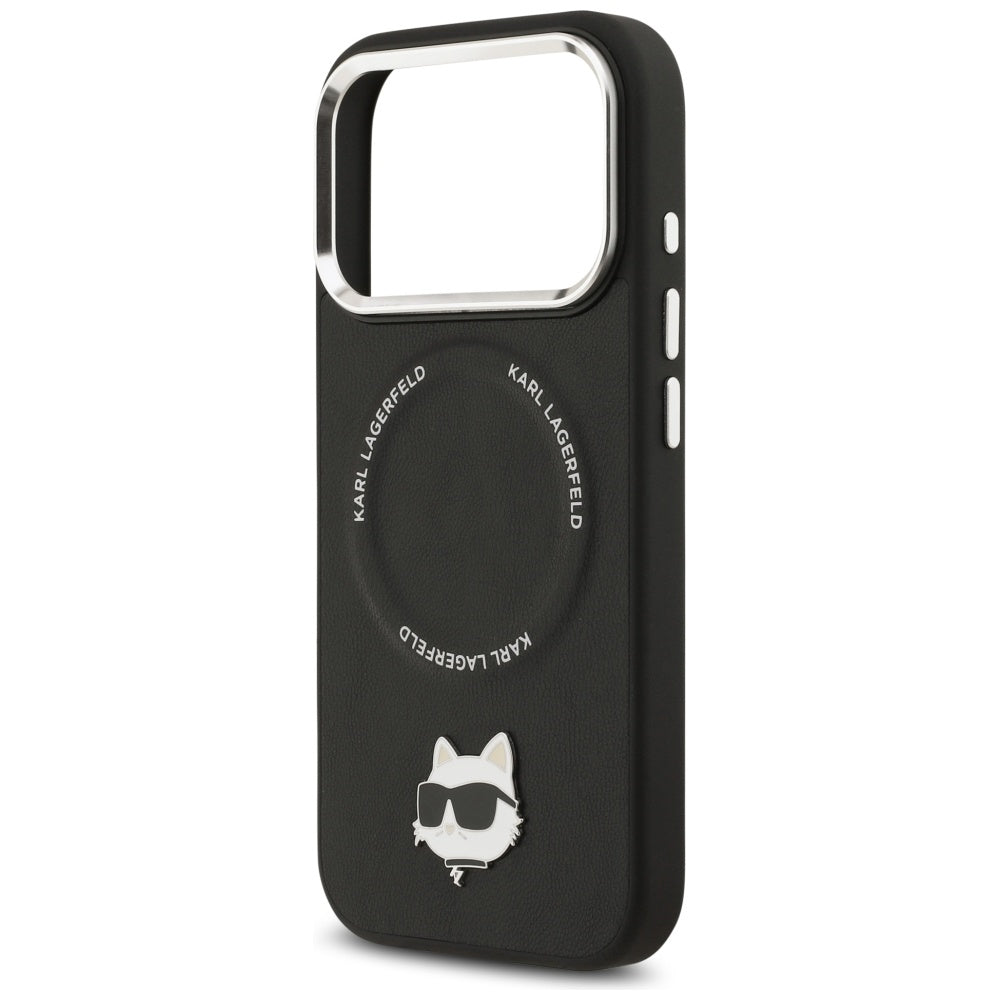 MagSafe tok Apple iPhone 17 Pro-hoz, Karl Lagerfeld, Choupette Pin, Fekete