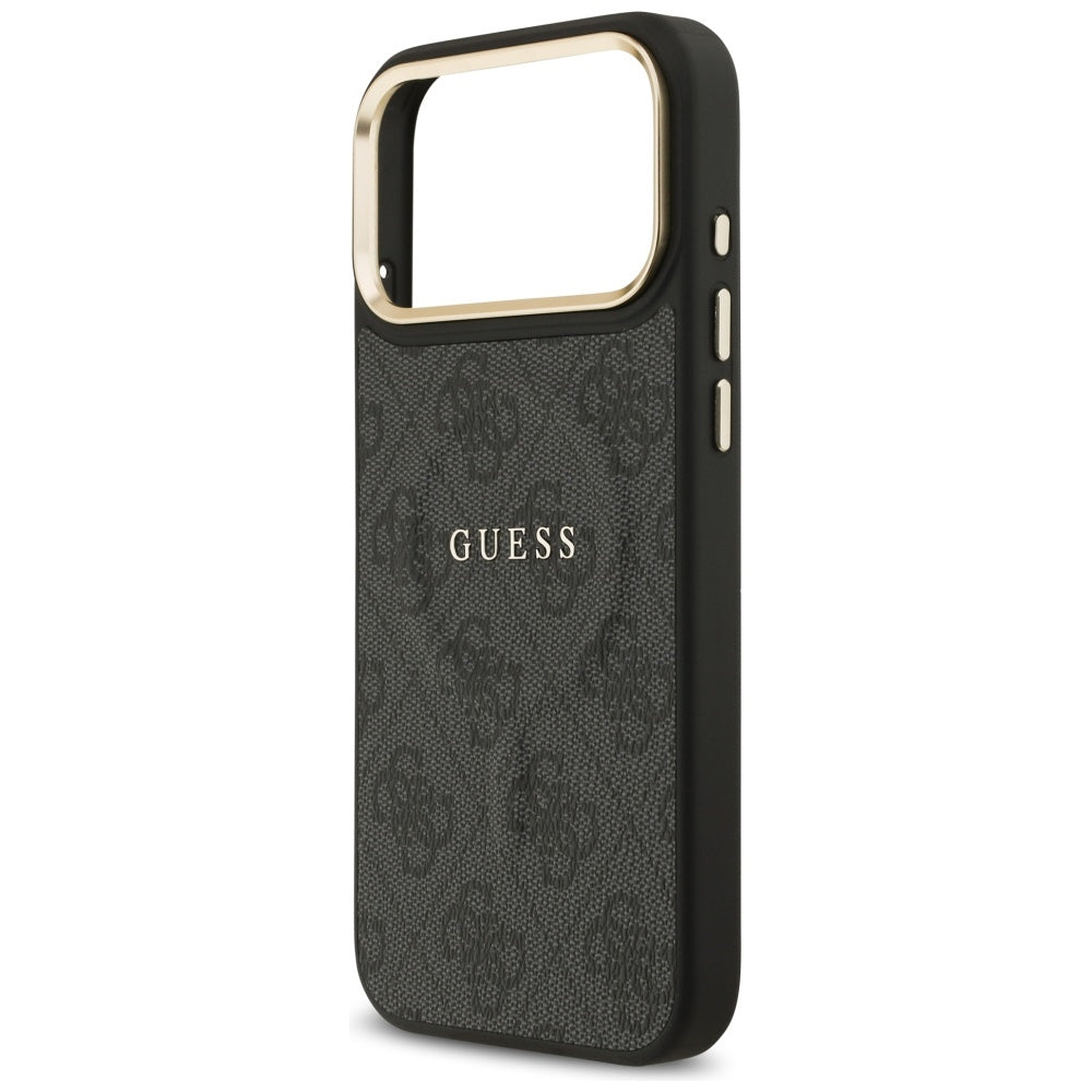 MagSafe tok Apple iPhone 17 Pro Max-hoz, Guess, 4G Classic, Fekete